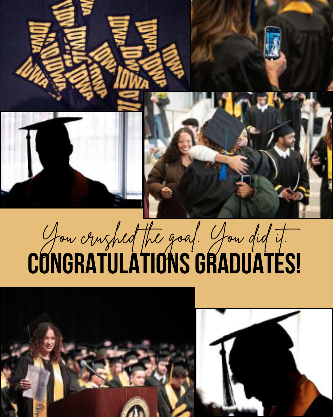 Congrautlations Graduates, Spring 2026