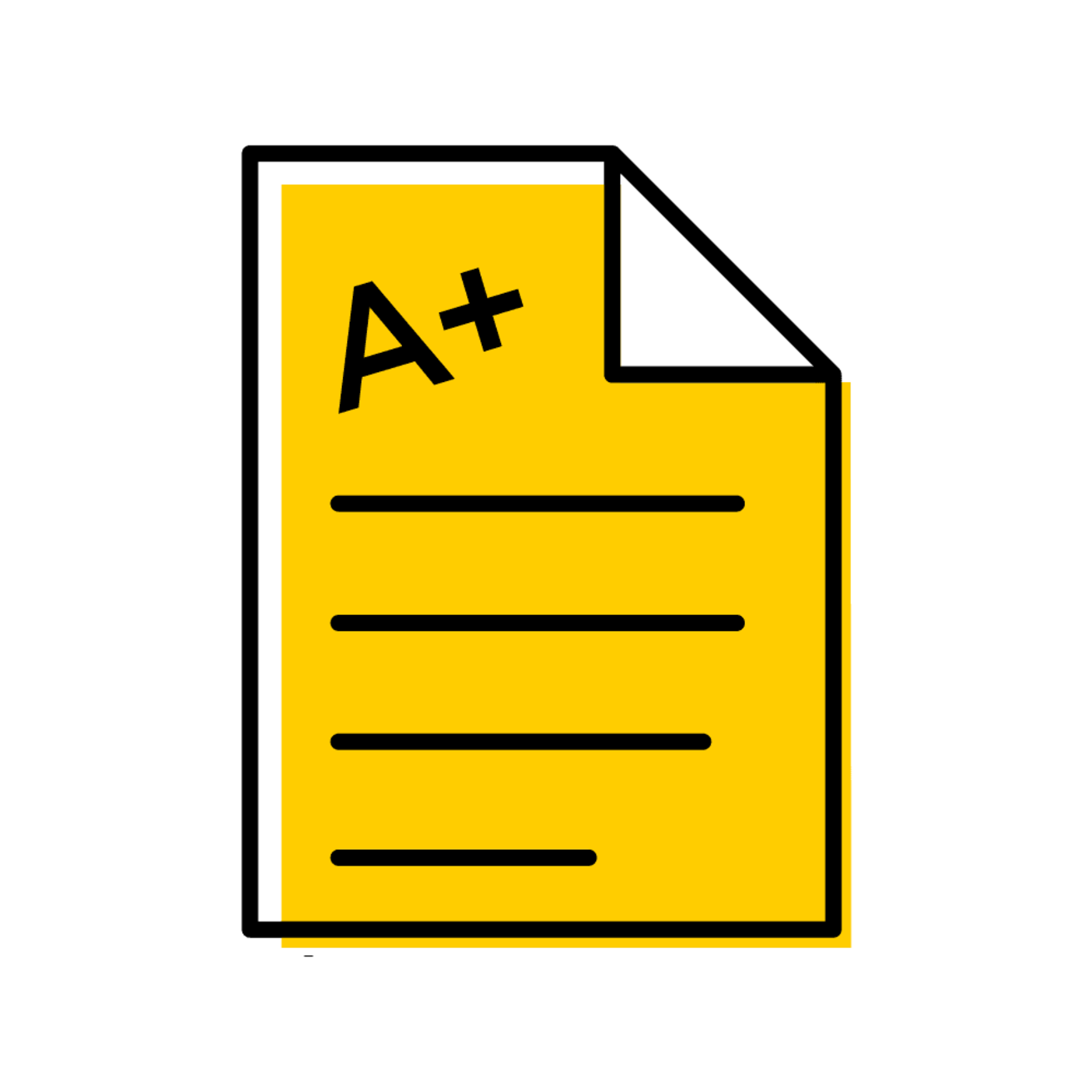 A+ with list image